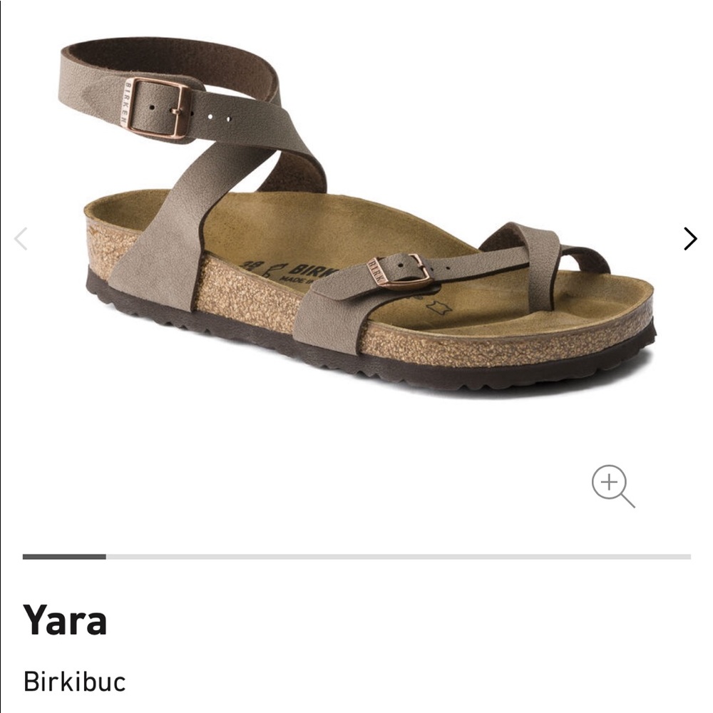 Birkenstock Yara Birko Flor Nubuck Sandal